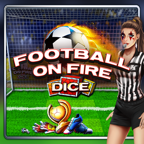 Football on Fire Dice